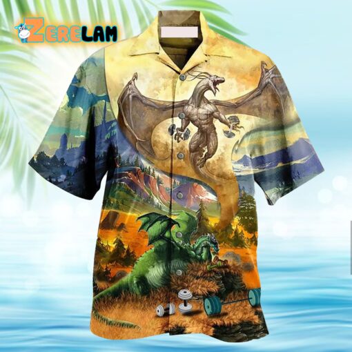 Dragon Love Life So Cool Hawaiian Shirt