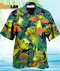 Dragon Love Summer So Funny Hawaiian Shirt