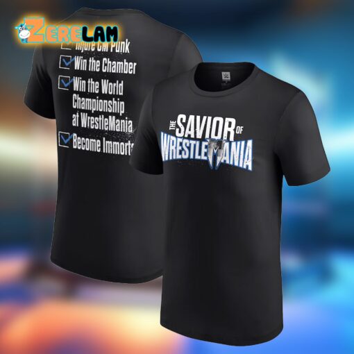 Drew McIntyre The Savior of WrestleMania Shirt