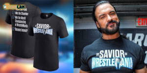 Drew McIntyre The Savior of WrestleMania Shirt Drew McIntyre’s newest t shirt is a merchandise gamble worth the risk