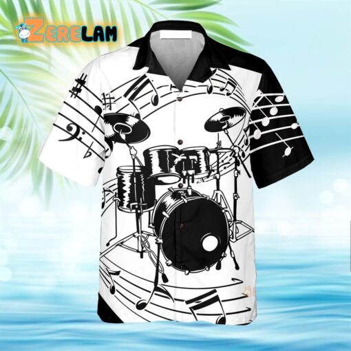 Drums For Music Hawaiian Shirt