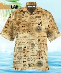 Egypt Alchemy Egypt In The Art Hawaiian Shirt