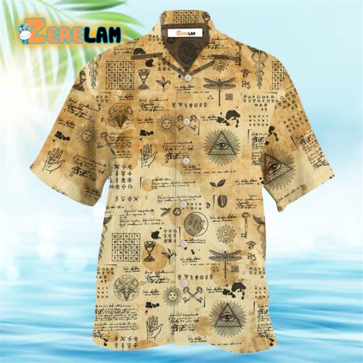 Egypt Alchemy Egypt In The Art Hawaiian Shirt