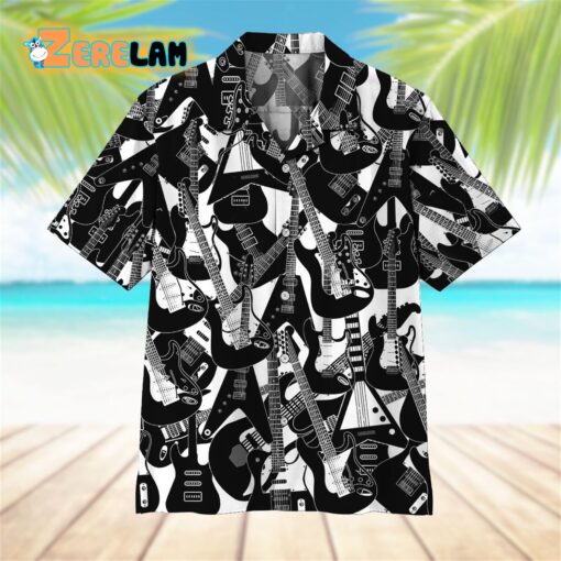 Electric Guitar Love Hawaiian Shirt