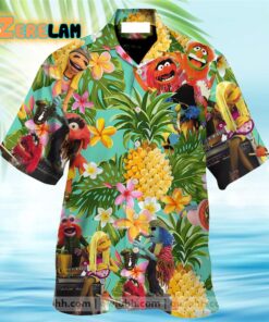 Electric Mayhem Muppets Tropical Hawaiian Shirt