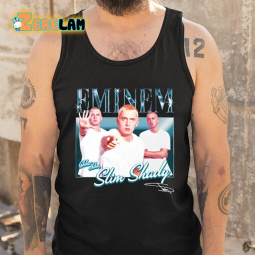 Eminem Slim Shady Sslp25 Bootleg Shirt