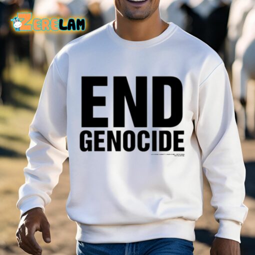 End Genocide Katharine Hamnett Shirt