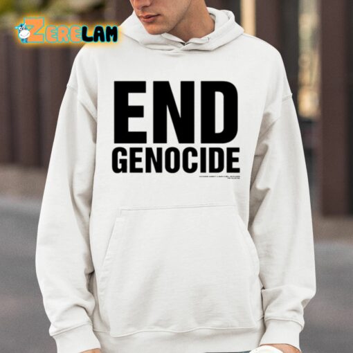 End Genocide Katharine Hamnett Shirt