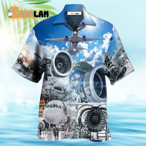 Engineer Aeronautical Engineering Hawaiian Shirt