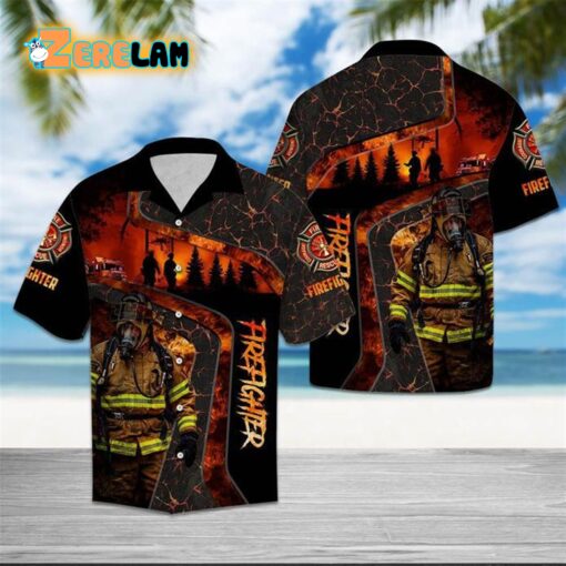 Firefighter Life Hawaiian Shirt