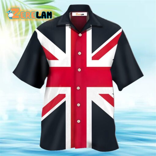 Flag Of England Basic Style Hawaiian Shirt