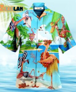 Flamingo Love Beach Amazing Hawaiian Shirt