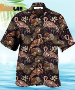 Flamingo Pineapple Vintage Classic Hawaiian Shirt