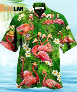 Flamingo Stand Tall And Be Fabulous Hawaiian Shirt