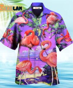 Flamingo Sweet Paradise Style Hawaiian Shirt