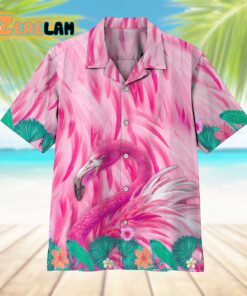 Flamingo Tropical Hawaiian Shirt