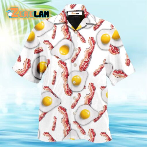 Food Bacon Egg Hawaiian Shirt