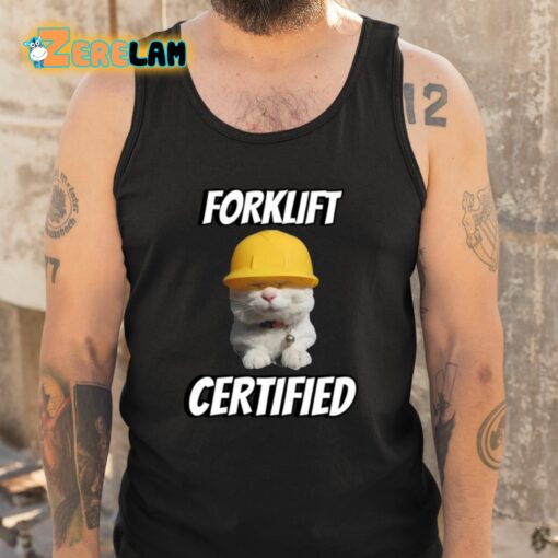 Forklift Certified Cringey Shirt