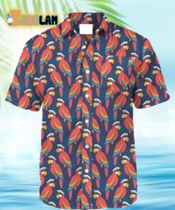 Funny Parrot Polly Wanna Captain Hawaiian Shirt