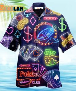 Gambling No Poker No Party Hawaiian Shirt