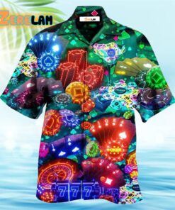 Gambling Poker Is War Not A Game Hawaiian Shirt