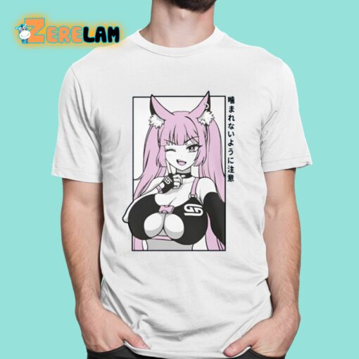 Gamersupps Waifu Frisky Kitty Shirt