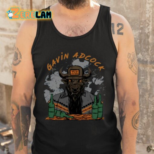 Gavin Adcock Graphite Bull Shirt