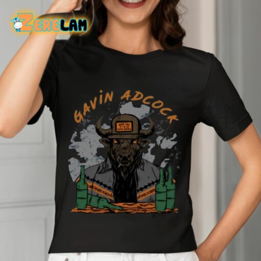 Gavin Adcock Graphite Bull Shirt