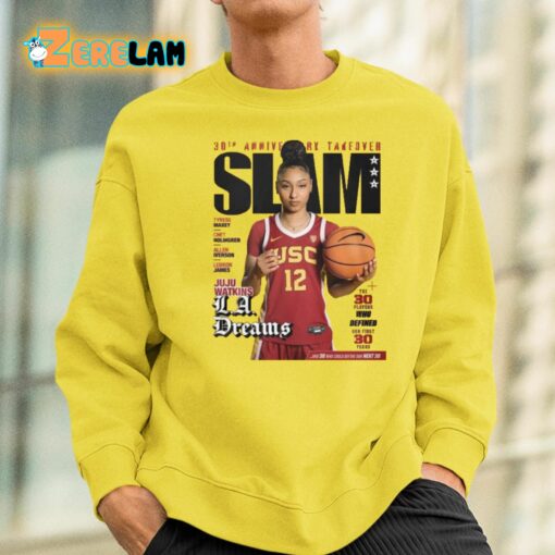 Gavin Morris Juju Watkins Slam 30th Anniversary Takeover Shirt