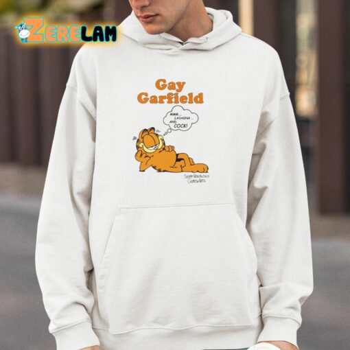 Gay Garfield Mmm Lasagna And Cock Scott Rogowsky Shirt