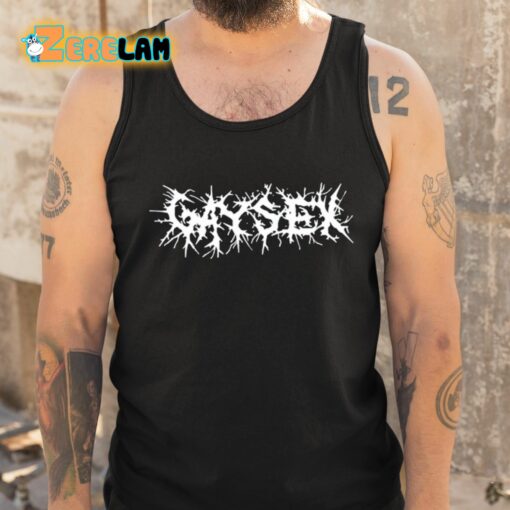Gay Sex Metal Shirt