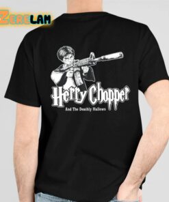 Get Busy Or Die Studios Herry Chopper And The Deathly Hallows Shirt 4 1