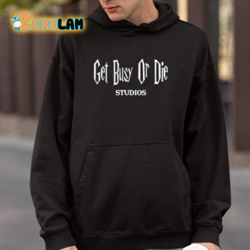 Get Busy Or Die Studios Herry Chopper And The Deathly Hallows Shirt