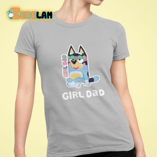 Girl Dad Cartoon Shirt