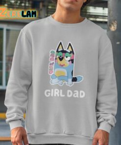 Girl Dad Cartoon Shirt 3