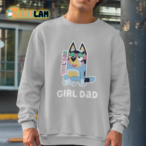 Girl Dad Cartoon Shirt