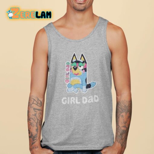 Girl Dad Cartoon Shirt