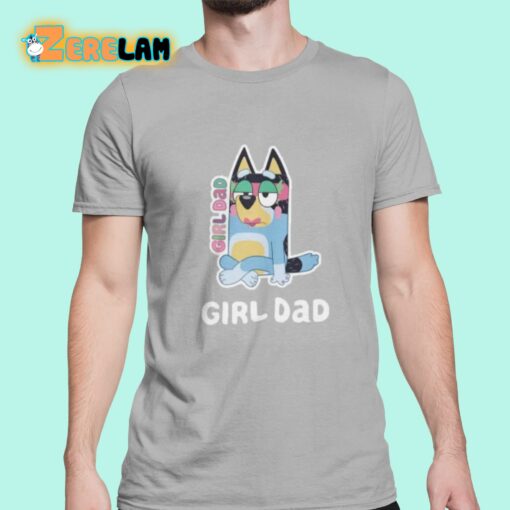 Girl Dad Cartoon Shirt