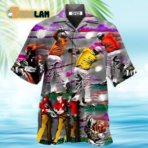 Life Is A Game But Golf is Serious Hawaiian Shirt