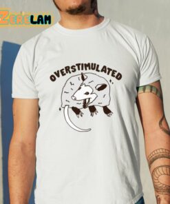 Gotfunny Overstimulated Rat Shirt