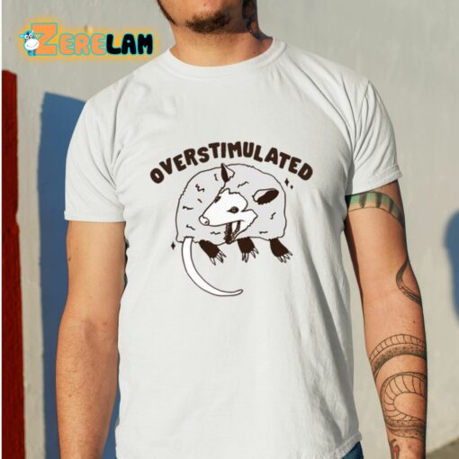 Gotfunny Overstimulated Rat Shirt