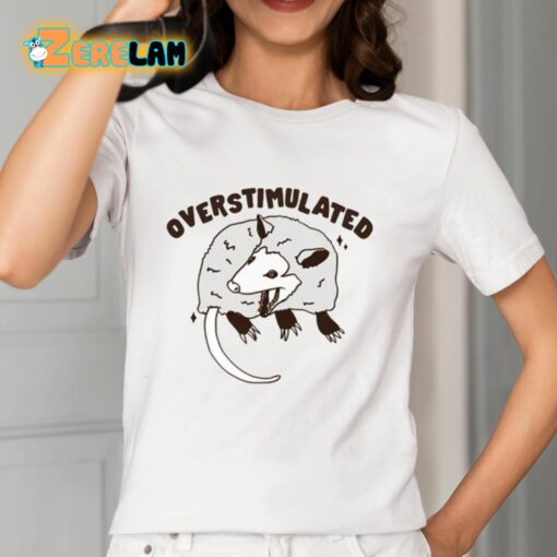 Gotfunny Overstimulated Rat Shirt