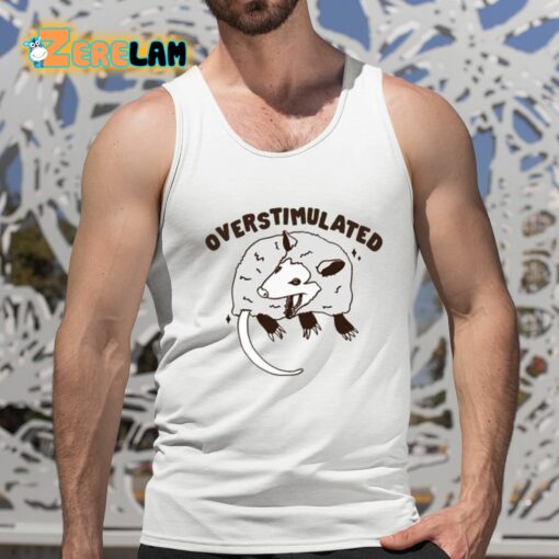 Gotfunny Overstimulated Rat Shirt