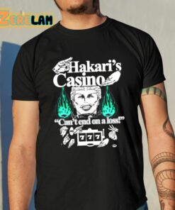 Hakari’s Casino Can’t End On A Loss Shirt