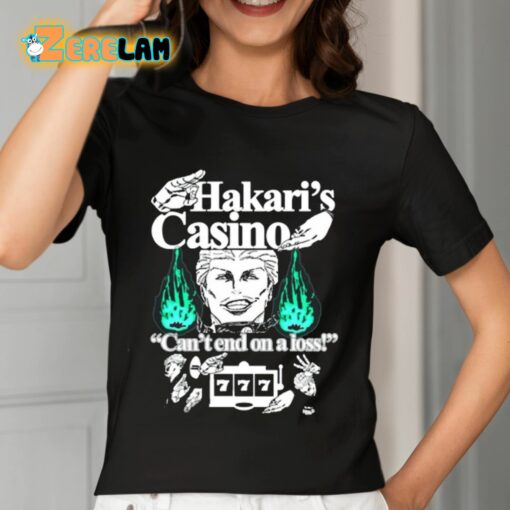 Hakari’s Casino Can’t End On A Loss Shirt