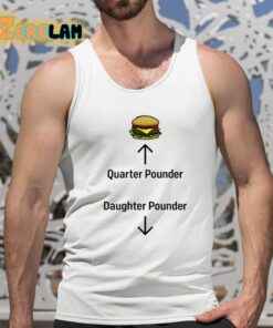 Hamburger Quarter Pounder Daughter Pounder Shirt 15 1