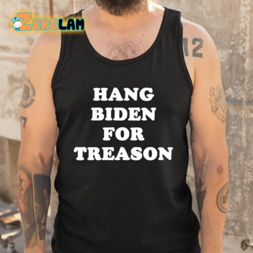 Hang Biden For Treason Shirt