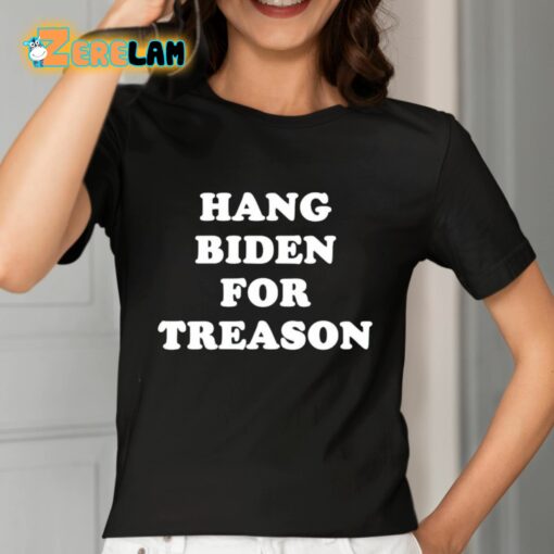 Hang Biden For Treason Shirt