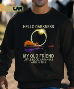 Hello Darkness My Old Friend Little Rock Arkansas April 8 2024 Shirt 8 1