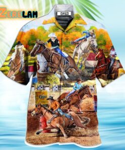 Barrel Racing Ride It Like You Stole It Horse Hawaiian Shirt